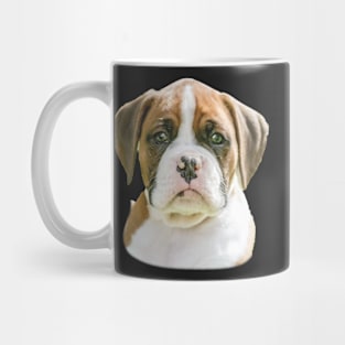 Flashy Fawn Boxer puppy Mug